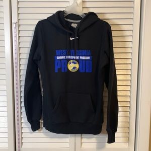 Nike sweatshirt hoodie black Medium soccer West Virginia ODP Olympic proud WV